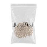 Maxbell 100g Natural Unfinished Wood Spacer Beads For Jewelry Making Craft Fashion DIY  Craft Projects