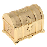 Maxbell Zinc Alloy Treasure Chest Trinkets Jewelry Box Antique Fashion Case Storage - Aladdin Shoppers