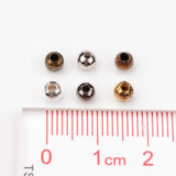 Maxbell About 948 Pieces Wholesale Alloy Metal Round Loose Bead 4mm DIY Necklace Bracelet Earring Spacer Findings Crafts - Aladdin Shoppers