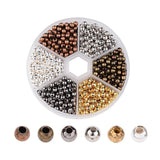 Maxbell About 948 Pieces Wholesale Alloy Metal Round Loose Bead 4mm DIY Necklace Bracelet Earring Spacer Findings Crafts - Aladdin Shoppers