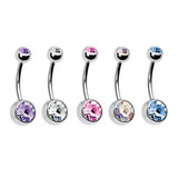 Maxbell 15Pcs Mixed Body Jewelry Piercing Kit 14g Needles Stainless Steel Belly Navel Ring for Women Men - Aladdin Shoppers