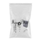 Maxbell HR1688 Axis Length 15mm DIY Quartz Wall Clock Movement With Hooks Pointers - Aladdin Shoppers