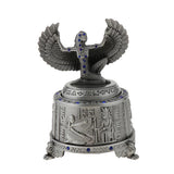 Vintage Zinc Alloy Music Egyptian Goddess Coins Piggy Bank Box Birthday Gift - Aladdin Shoppers