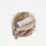 Set of 10 Pieces Round Shape Hanging Decoration Crafts for Scrapbooking, Sign Making, Party Ornaments - Aladdin Shoppers