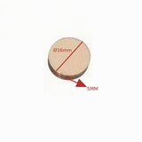 100 Pieces Natural Round Unfinished Wood Embellishments for DIY Art Crafts Painting Drawing Engraving 16mm - Aladdin Shoppers