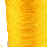 2 Rolls Elastic Cord Bungee Wire Rope Nylon Black/Yellow for Jewelry Making