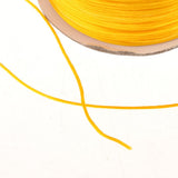 2 Rolls Elastic Cord Bungee Wire Rope Nylon Black/Yellow for Jewelry Making