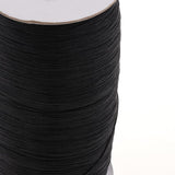 2 Rolls Elastic Cord Bungee Wire Rope Nylon Black/Yellow for Jewelry Making