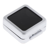 Metal Jewelry Gift Box Loose Diamond Box Jewelry Organizer Silver