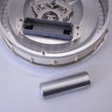 Vintage 148mm Round Dial Roman Numeral Watch Quartz Clock Insert Silver