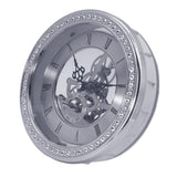 Vintage 148mm Round Dial Roman Numeral Watch Quartz Clock Insert Silver