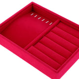 Maxbell 3 set Stackable Jewelry Display Tray Organizer Showcase