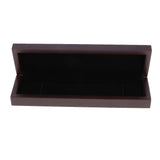 Maxbell Wooden Ring Organizer Gift Case Rectangle Decorative Treasure Storage Box
