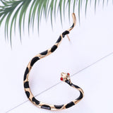 Maxbell Vintage Earrings Gothic Punk Metal Snake Ear Cuff Wrap Earrings Ear Studs Gold Tone Snake Ear Cuff Stud - Aladdin Shoppers