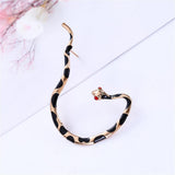 Maxbell Vintage Earrings Gothic Punk Metal Snake Ear Cuff Wrap Earrings Ear Studs Gold Tone Snake Ear Cuff Stud - Aladdin Shoppers