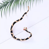 Maxbell Vintage Earrings Gothic Punk Metal Snake Ear Cuff Wrap Earrings Ear Studs Gold Tone Snake Ear Cuff Stud - Aladdin Shoppers