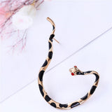 Maxbell Vintage Earrings Gothic Punk Metal Snake Ear Cuff Wrap Earrings Ear Studs Gold Tone Snake Ear Cuff Stud - Aladdin Shoppers