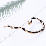 Maxbell Vintage Earrings Gothic Punk Metal Snake Ear Cuff Wrap Earrings Ear Studs Gold Tone Snake Ear Cuff Stud - Aladdin Shoppers