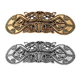 Maxbell 2pcs Irish Celtic Design Lucky Totem Snap Hairclips Barrettes Hairpins