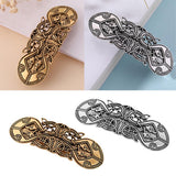 Maxbell 2pcs Irish Celtic Design Lucky Totem Snap Hairclips Barrettes Hairpins