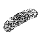 Maxbell 2pcs Irish Celtic Design Lucky Totem Snap Hairclips Barrettes Hairpins