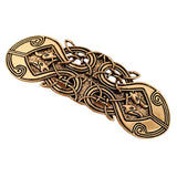 Maxbell 2pcs Irish Celtic Design Lucky Totem Snap Hairclips Barrettes Hairpins