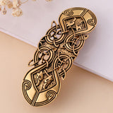 Maxbell 2pcs Irish Celtic Design Lucky Totem Snap Hairclips Barrettes Hairpins
