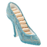 Maxbell 2pcs Blue Wedding Party Fantasy Jewelry Display Stand Holder Rack High Heels