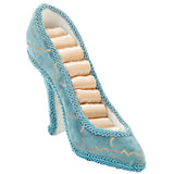 Maxbell 2pcs Blue Wedding Party Fantasy Jewelry Display Stand Holder Rack High Heels