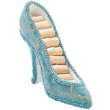 Maxbell 2pcs Blue Wedding Party Fantasy Jewelry Display Stand Holder Rack High Heels