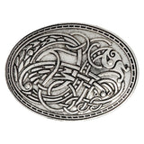 Maxbell 2Pack Norse Medieval Viking Shield Symbol Brooch Oval Shawl Sweater Pin