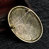 Maxbell 2Pack Norse Medieval Viking Shield Symbol Brooch Oval Shawl Sweater Pin