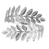 Maxbell 3pcs Swirl Leaf Shape Upper Arm Cuff Armlet Armband Bangle Bracelet