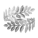 Maxbell 3pcs Swirl Leaf Shape Upper Arm Cuff Armlet Armband Bangle Bracelet