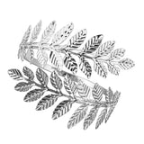 Maxbell 3pcs Swirl Leaf Shape Upper Arm Cuff Armlet Armband Bangle Bracelet