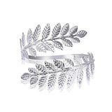 Maxbell 3pcs Swirl Leaf Shape Upper Arm Cuff Armlet Armband Bangle Bracelet