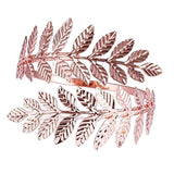 Maxbell 3pcs Swirl Leaf Shape Upper Arm Cuff Armlet Armband Bangle Bracelet