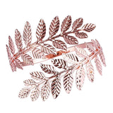 Maxbell 2pcs Swirl Leaf Shape Upper Arm Cuff Armlet Armband Bangle Bracelet Gifts