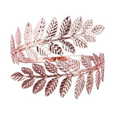 Maxbell 3pcs Swirl Leaf Shape Upper Arm Cuff Armlet Armband Bangle Bracelet