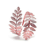 Maxbell 2pcs Swirl Leaf Shape Upper Arm Cuff Armlet Armband Bangle Bracelet Gifts