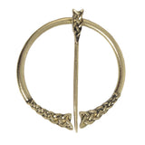 Maxbell 2 Pack Viking Norse Brooch Shawl Coat Scarf Pin Medieval Jewellery