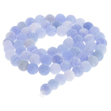 Maxbell Smooth Surface Agate Stone Round Loose Bead for Jewelry Necklace Making 6MM