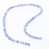 Maxbell Smooth Surface Agate Stone Round Loose Bead for Jewelry Necklace Making 6MM