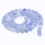 Maxbell Smooth Surface Agate Stone Round Loose Bead for Jewelry Necklace Making 6MM