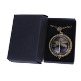 Maxbell 10pcs 5x Magnifying Glass Pendant Dragonfly Skeleton Necklace Lady Jewelry