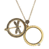 Maxbell 10pcs 5x Magnifying Glass Pendant Dragonfly Skeleton Necklace Lady Jewelry