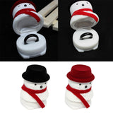 Maxbell Ring Earring Jewelry Display Storage Box Gift Case Holder Organizer Red