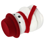 Maxbell Ring Earring Jewelry Display Storage Box Gift Case Holder Organizer Red