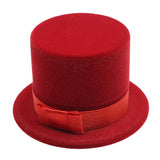 Maxbell Cap Shape Gift Box Lovers Ring Box Display Jewelry Box Organizer Box Red
