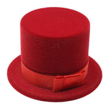 Maxbell Cap Shape Gift Box Lovers Ring Box Display Jewelry Box Organizer Box Red